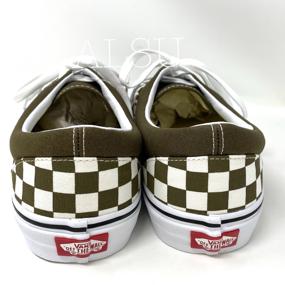 VANS 🔥SALE!🔥 Checkerboard Beech Dark Green White Low Sneaker Men’s VN0A4BV4VXI - Picture 7 of 11